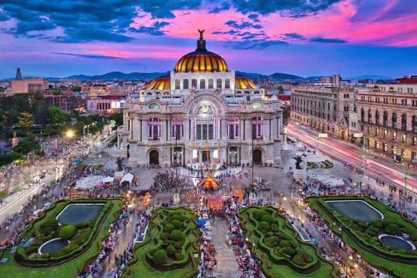 Mexico City skyline