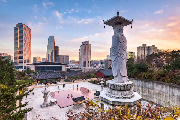 Seoul skyline